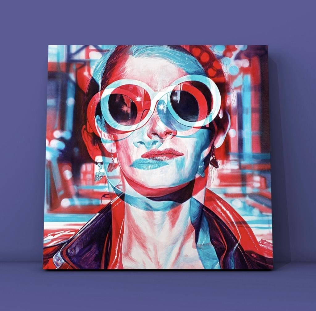Cuadro Figura Humana: MUJER 3D 3