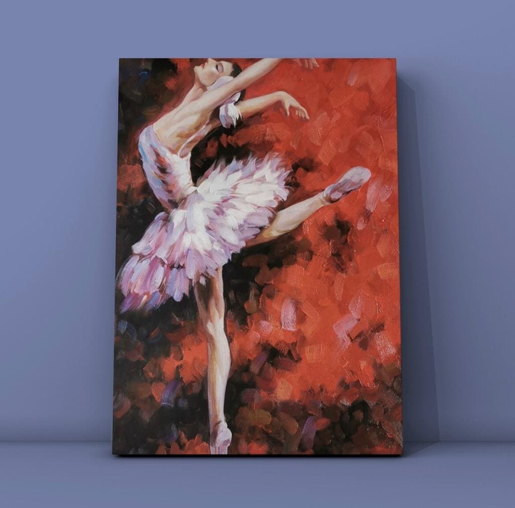 Cuadro Figura Humana: BAILARINA POSE  3