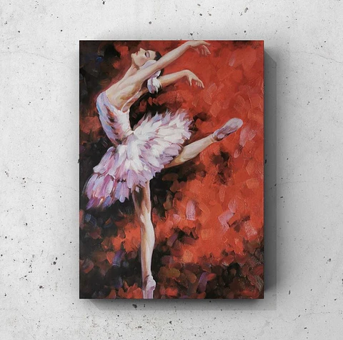 Cuadro Figura Humana: BAILARINA POSE 