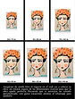 Cuadro Figura Humana: FRIDA MINIMALISTA - Miniatura 5