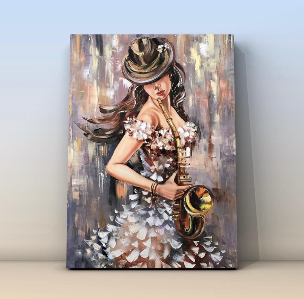 Cuadro Figura Humana: MUJER ARTISTA 3
