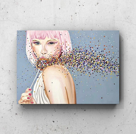 Cuadro Figura Humana: MUJER DULCE
