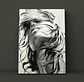 Cuadro Figura Humana: MUJER BLANCO Y NEGRO  - Miniatura 3