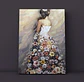 Cuadro Figura Humana: MUJER Y FALDA DE ROSAS  - Miniatura 3