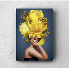 Cuadro Figura Humana: MUJER AMARILLA 1