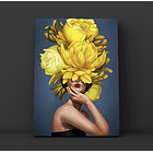 Cuadro Figura Humana: MUJER AMARILLA 3