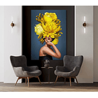 Cuadro Figura Humana: MUJER AMARILLA 2