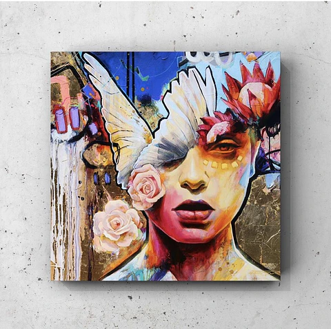 Cuadro Figura Humana: ANGEL DE MUJER