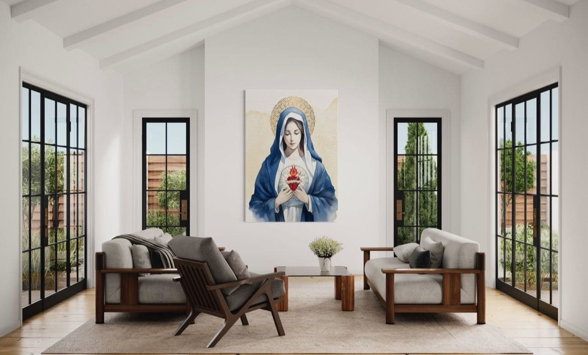 Cuadro Sacro: REINA DEL CIELO  4