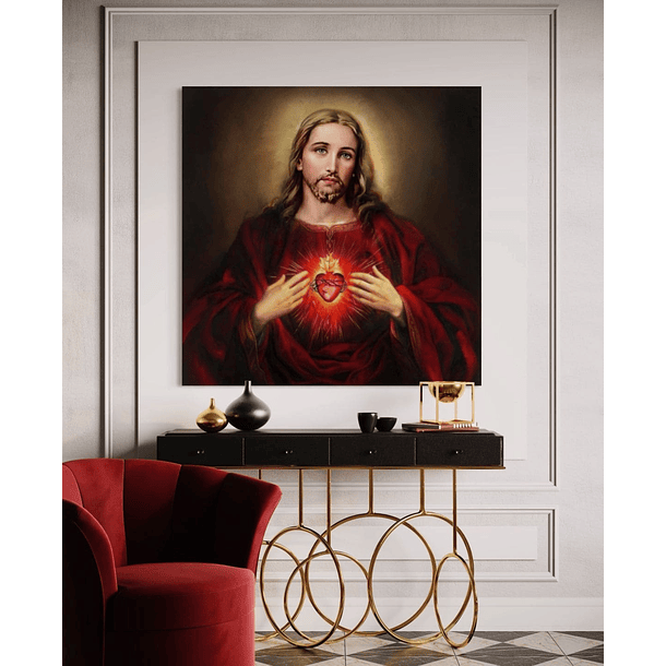 Cuadro Sacro: CORAZÓN DE JESÚS  2