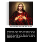 Cuadro Sacro: CORAZÓN DE JESÚS  5