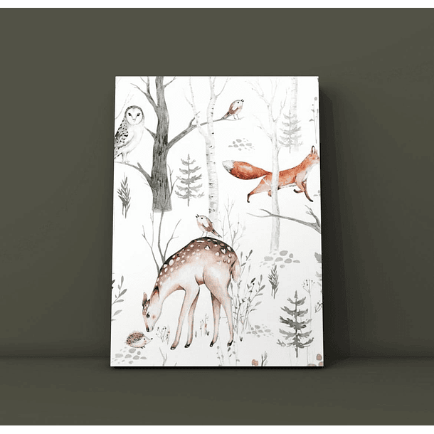 Cuadro Infantil: BOSQUE 3