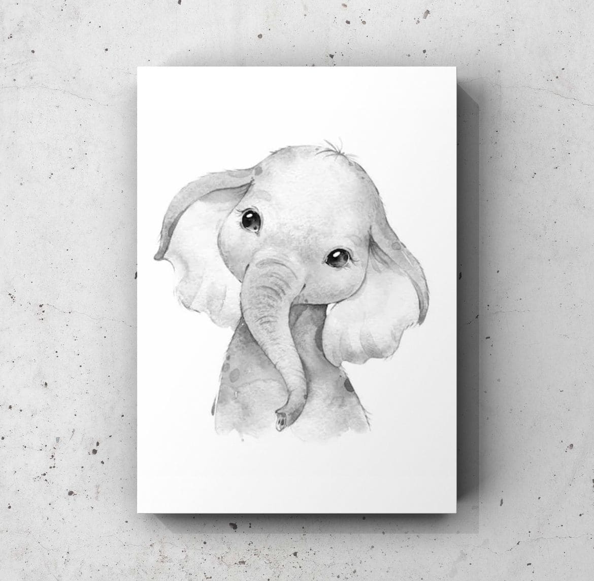 Cuadro Infantil: ELEFANTE 1
