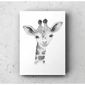 Cuadro Infantil: JIRAFA SONRIENTE 