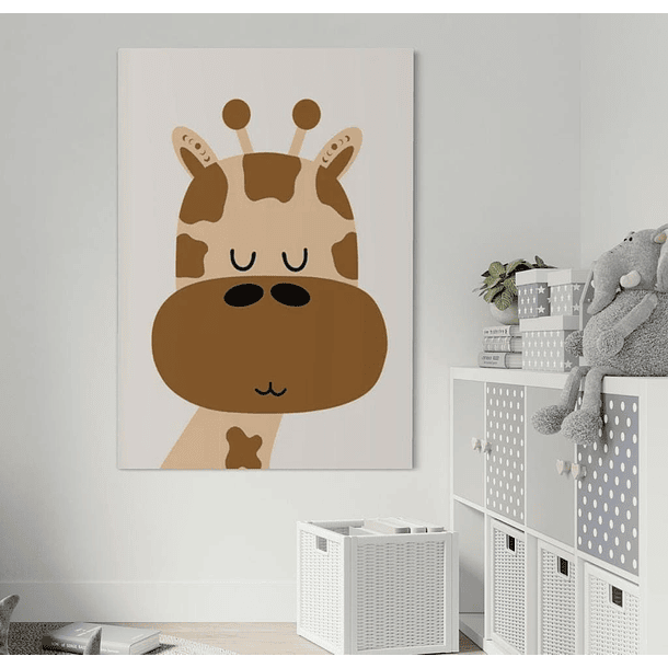 Cuadro Infantil: JIRAFA  2