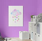 Cuadro Infantil: LLUVIA DE CORAZONES - Miniatura 2