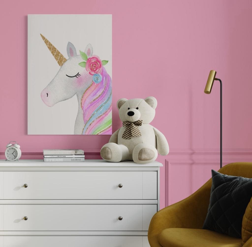 Cuadro Infantil: UNICORNIO 2