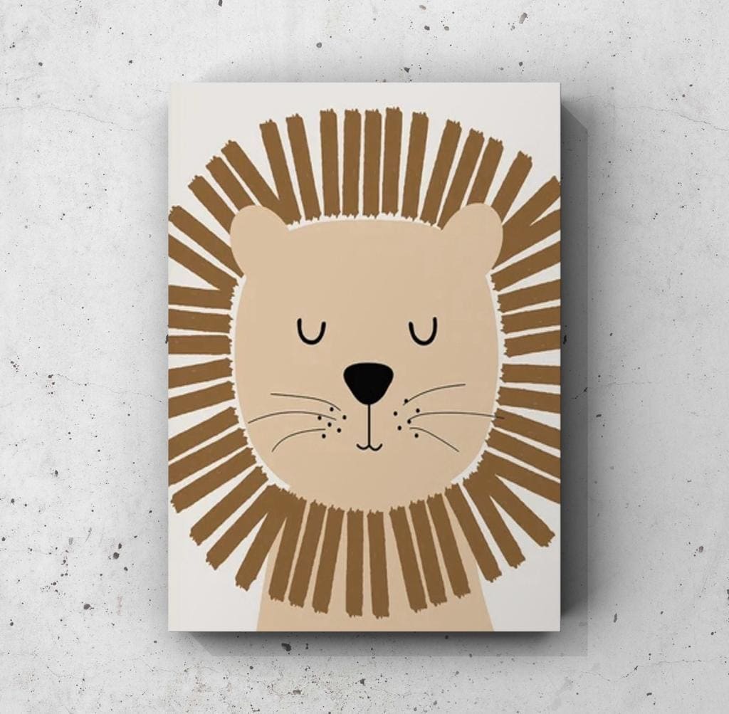 Cuadro Infantil: LEÓN 1