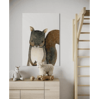 Cuadro Infantil: ARDILLA Y BELLOTA 2