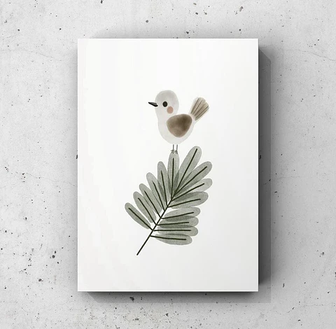 Cuadro Infantil: PAJARO