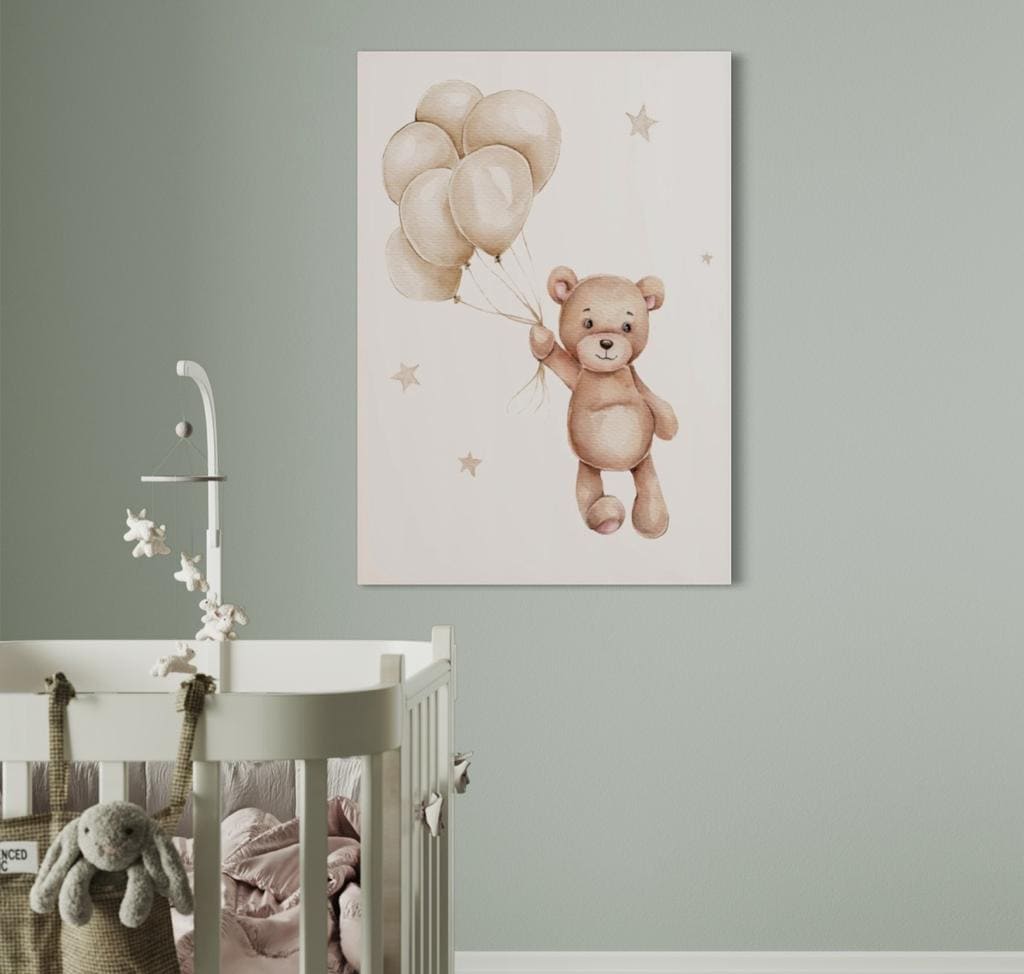 Cuadro Infantil: OSO y GLOBO 2