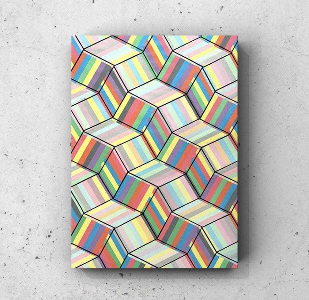 Cuadro Geométrico: COLORES   1