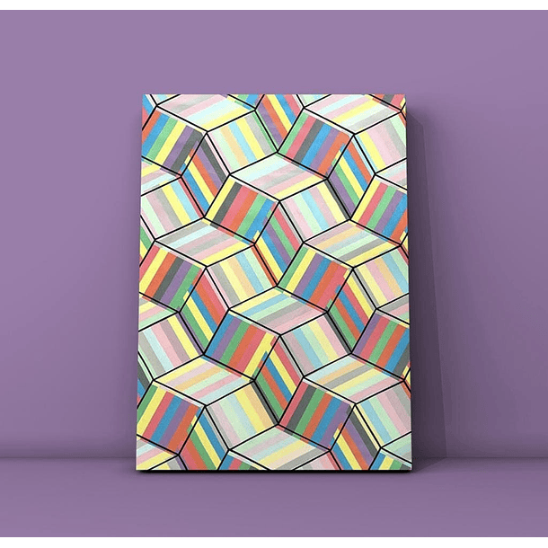 Cuadro Geométrico: COLORES   3