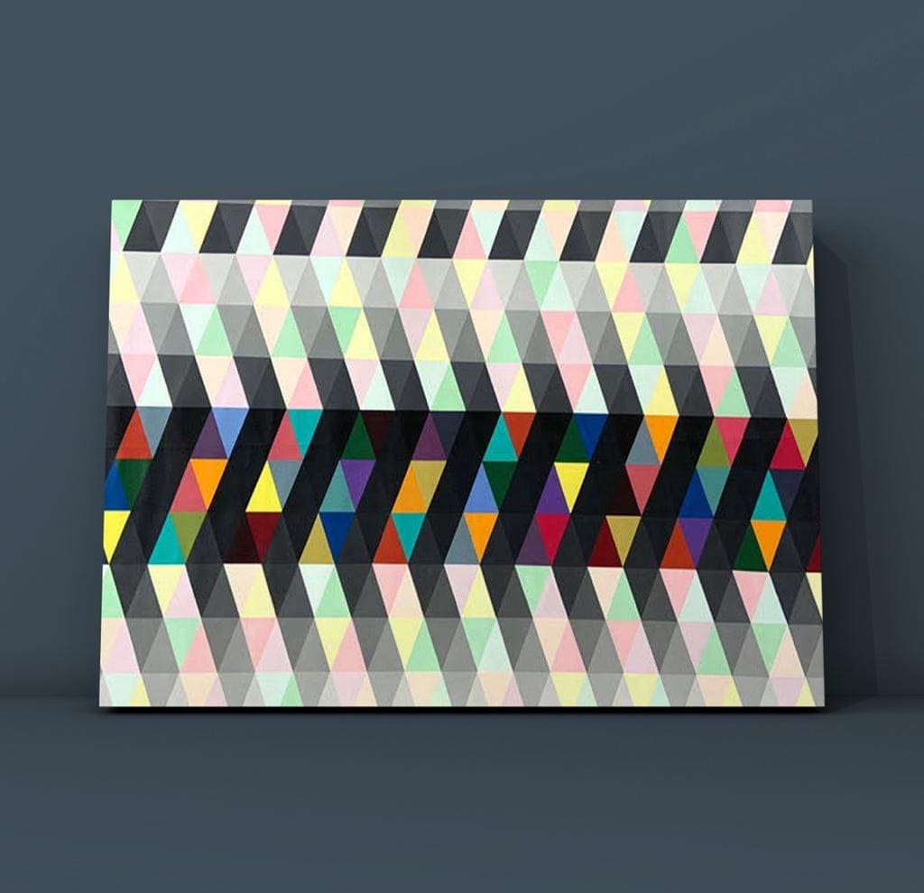 Cuadro Geométrico: FRAGMENTO 3
