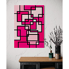 Cuadro Geométrico: ROSAS 2