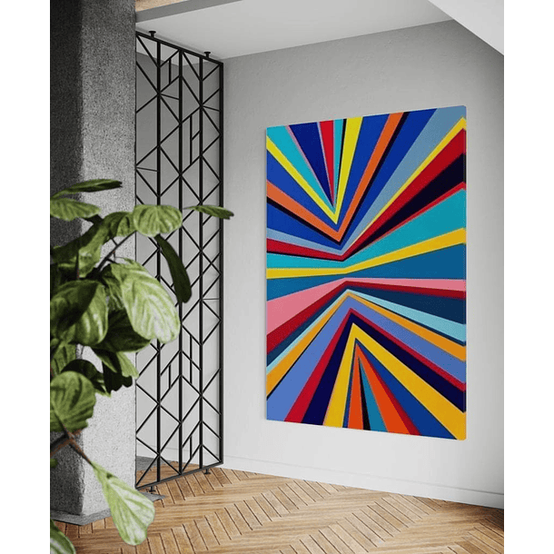 Cuadro Geométrico: EXPLOSIÓN DE COLOR  2