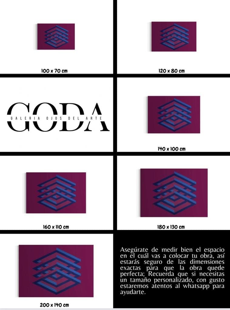 Cuadro Geométrico: CONTRASTE  5
