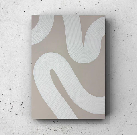 Cuadro Texturizado Lineal:  LÍNEA VIVA