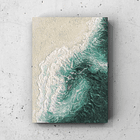 Cuadro Mar Texturizado: RITMOS CONTINUOS 1