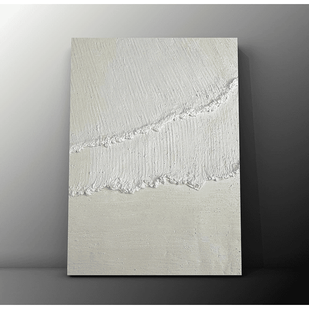 Cuadro Díptico Mar Texturizado: ECOS MOVILES 4