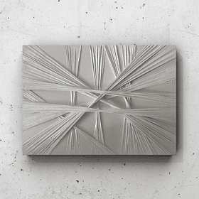 Cuadro Texturizado Estructural: ECOS FRAGMENTADOS 1