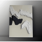 Cuadro Díptico Texturizado Minimalista: PUNTAS SUTILES 4