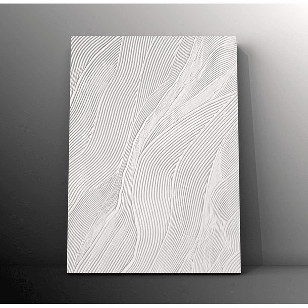 Cuadro Texturizado Lineal: RASTROS VIVOS 3