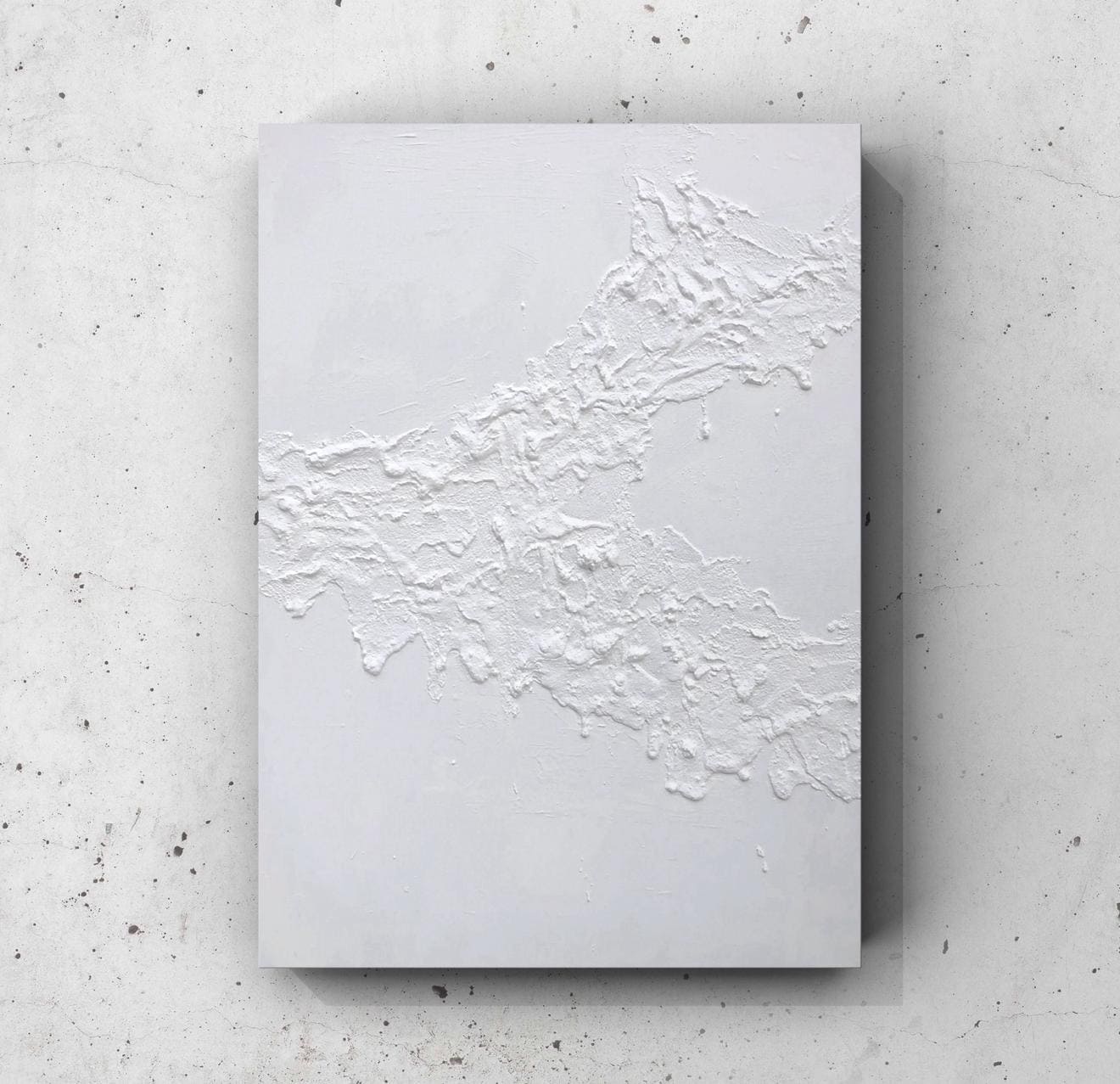 Cuadro Texturizado Minimalista: VECTOR ERRANTE 1