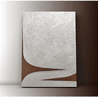 Cuadro Díptico Texturizado Minimalista: ECOS ONDULADOS 4