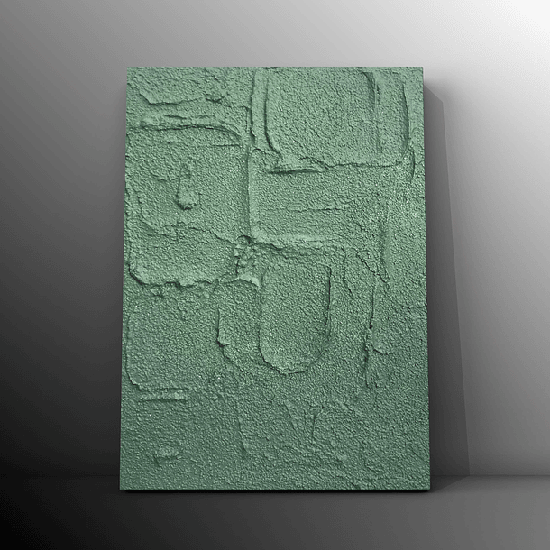 Cuadro Díptico Texturizado Minimalista: REFLEJO EXTENDIDO 4