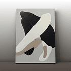 Cuadro Díptico Texturizado Minimalista: PULSOS LATENTES 3