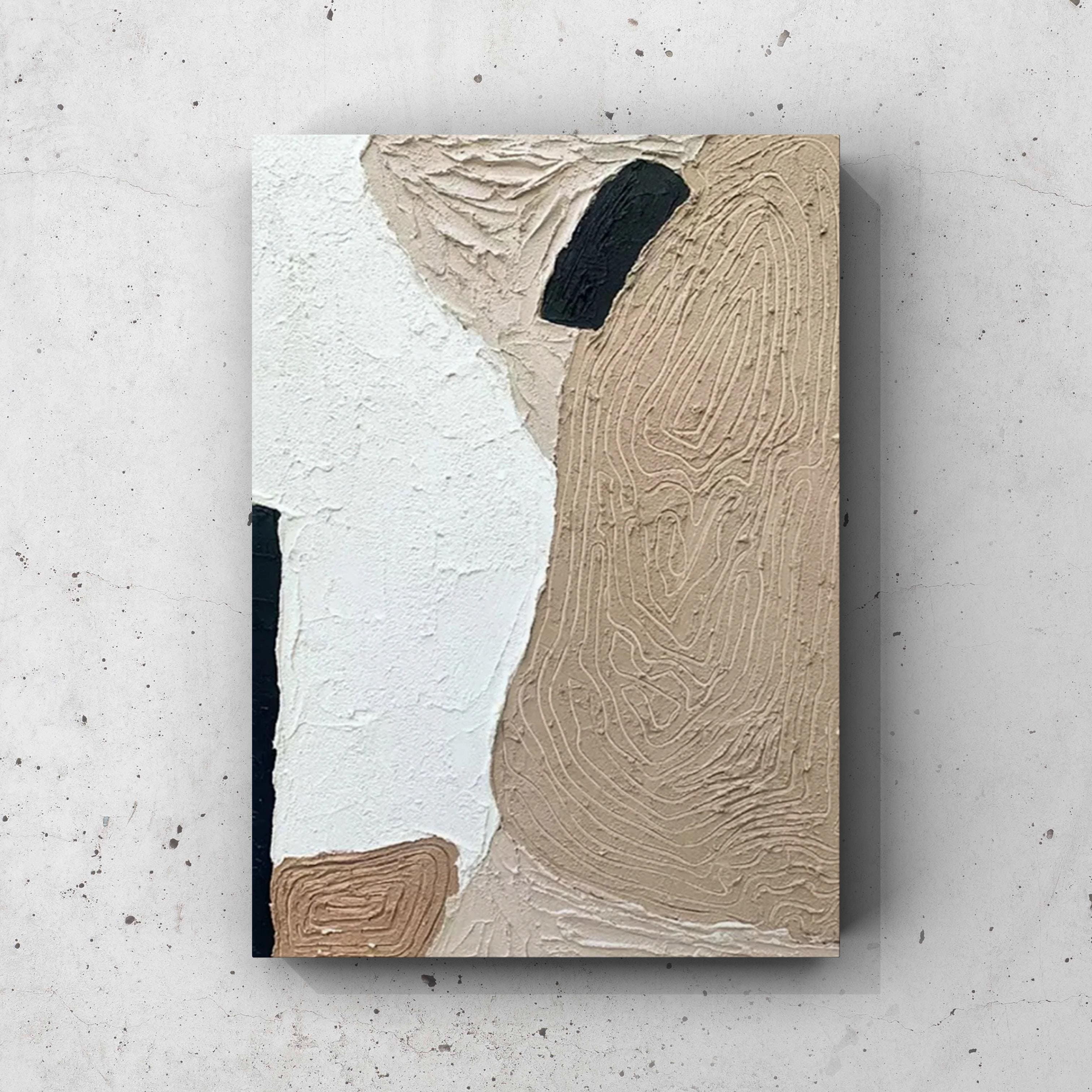 Cuadro Texturizado Minimalista: FRAGMENTOS DE SOL 1