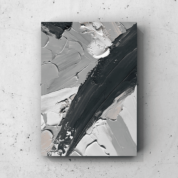 Cuadro Texturizado Estructural: TRAMA SILENTE 1