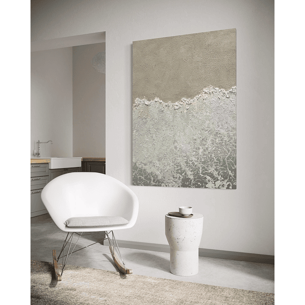 Cuadro Mar Texturizado: VECTOR LIBRE 4