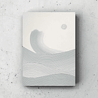 Cuadro Texturizado Minimalista: MOVIMIENTO INTERRUMPIDO 1