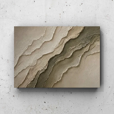 Cuadro Texturizado Compuesto: GEOLOGÍA INTERIOR