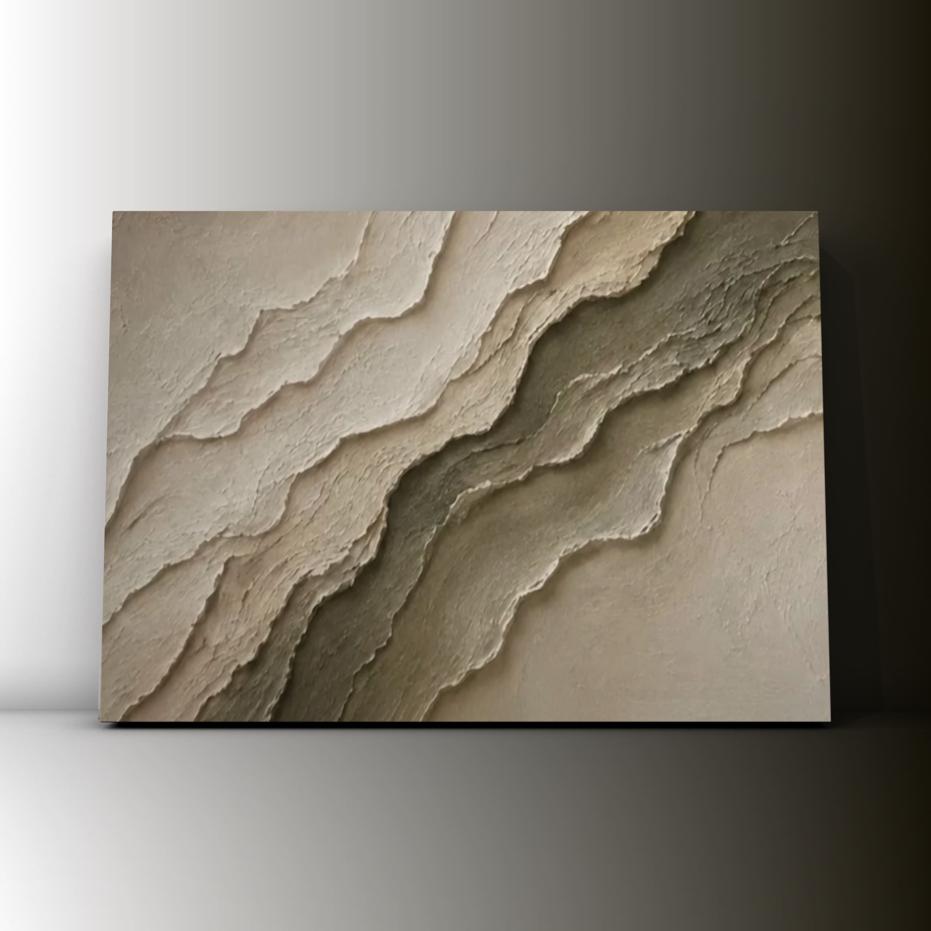 Cuadro Texturizado Compuesto: GEOLOGÍA INTERIOR 3