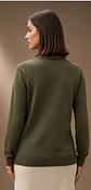 Camisola Knit com Abertura e Barra Dourada no Decote - Thumbnail 3