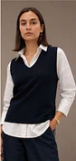 Colete Knit Decote em V - Thumbnail 3