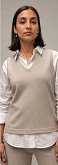Colete Knit Decote em V - Thumbnail 4